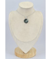 Pendentif rond en Séraphinite 