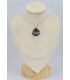 Pendentif goutte en Séraphinite 