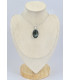 Pendentif oval Séraphinite 