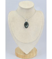 Pendentif oval Séraphinite 