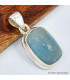 Pendentif Fluorite bleue rectangulaire 