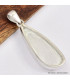 Pendentif asymétrique en Sélénite 