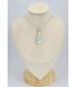 Pendentif asymétrique en Sélénite 