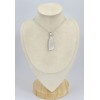 Pendentif asymétrique en Sélénite 