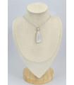 Pendentif asymétrique en Sélénite 