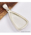 Pendentif triangulaire en Sélénite 