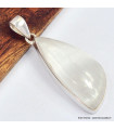Pendentif Sélénite forme libre 