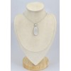 Pendentif oval en Selenite 