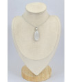 Pendentif oval en Selenite 