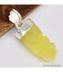 Pendentif moderne Brucite jaune  
