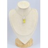 Pendentif moderne Brucite jaune  