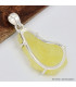 Pendentif Brucite jaune forme libre
