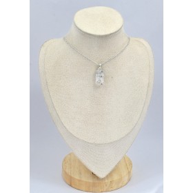 Pendentif en Danburite naturelle brute forme libre