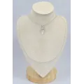 Pendentif argent Danburite brute forme libre - Pendentifs pierres naturelles