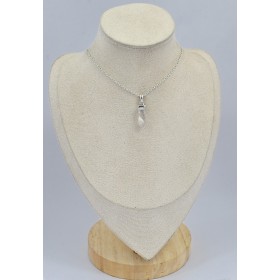 Pendentif pierre Danburite brute