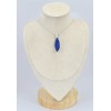 Pendentif marquise en Lapis Lazuli brut 