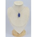 Pendentif oval en Lapis Lazuli brut 