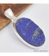 Pendentif Lapis lazuli brut oval 