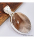Pendentif oval bois fossilisé 