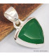Pendentif Onyx vert trillant 
