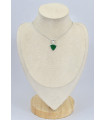 Pendentif Onyx vert trillant 