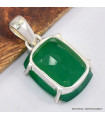 Pendentif Onyx vert facetté Bijoux en Onyx Vert SK40.7