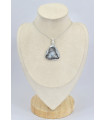 Gros pendentif Merlinite forme libre 