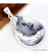 Gros pendentif goutte en Merlinite Bijoux en Opale Dendritique (Merlinite) SK5.6