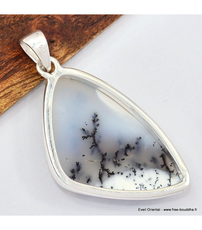 Merlinite pendentif forme libre 