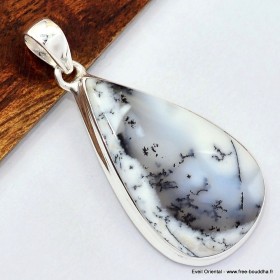 Pendentif goutte en Merlinite