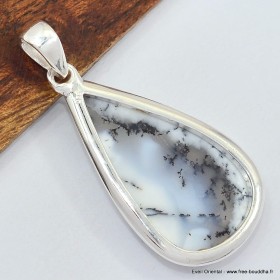 Pendentif goutte en Merlinite