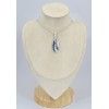 Pendentif argent Merlinite 