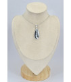 Pendentif goutte argent Merlinite Bijoux en Opale Dendritique (Merlinite) SK5.10