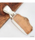 Pendentif authentique Topaze impériale serti clos 