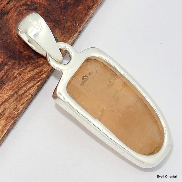 Pendentif vraie Topaze Impériale 