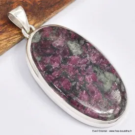 Grand pendentif Eudialyte naturelle - Pendentifs pierres naturelles
