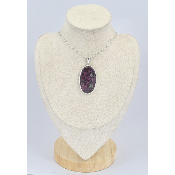 Grand pendentif Eudialyte naturelle Pendentifs pierres naturelles SK7.4