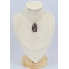 Pendentif argent Eudialyte oval Pendentifs pierres naturelles SK7.5