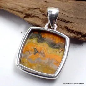 Bijou Pendentif Jaspe Bourdon indonésien - Bijoux en Jaspe Bourdon