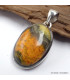 Pendentif bijou Jaspe Bourdon indonésien oval Bijoux en Jaspe Bourdon LAM16.4