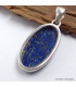 Pendentif oval Lapis Lazuli qualité AAA Bijoux en Lapis-lazuli LAM24.5