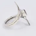 Bague argent Grenat facetté T 53 à 64 - Bijoux en Grenat