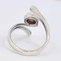Bague argent Grenat facetté T 53 à 64 - Bijoux en Grenat