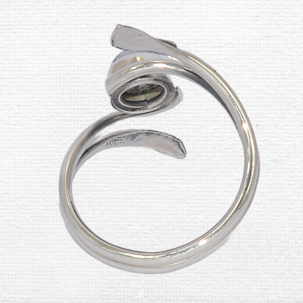 Bague Merlinite motif feuilles T 52 à 64 Bagues pierres naturelles SK41.4