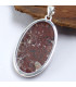 Pendentif Cavansite sur roche-mère