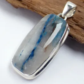 Pendentif rectangulaire en Quantum Quattro - Pendentifs pierres naturelles