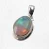 Pendentif Opale Welo facettée ovale