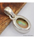 Pendentif Opale Welo facettée ovale