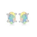 Boucles d'oreilles en Opale Ethiopienne - Bijoux en Opales