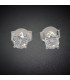Clous d'oreilles Authentique Moissanite (très rare) 
